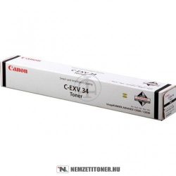 Canon C-EXV 34 Bk fekete toner /3782B002/ | eredeti termék