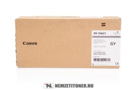 Canon PFI-706 GY szürke tintapatron /6690B001/, 700 ml | eredeti termék