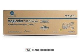 Konica Minolta MagiColor 3730 Y sárga XL toner /A0WG07H/, 5.000 oldal | eredeti termék