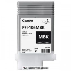 Canon PFI-106 MBK matt fekete tintapatron /6620B001/, 130 ml | eredeti termék