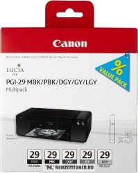 Canon PGI-29 MBKPBKDGYGYLGY multipack tintapatron /4868B005/ | eredeti termék
