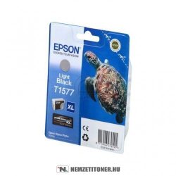Epson T1577 LBk világos fekete tintapatron /C13T15774010/, 25,9ml | eredeti termék