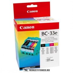 Canon BC-33E színes fej+tintapatron /4611A002/ | eredeti termék