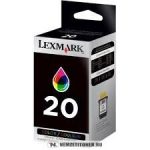   Lexmark 15M0120E színes #No.20 tintapatron | eredeti termék