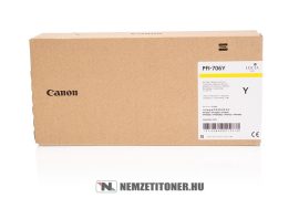 Canon PFI-706 Y sárga tintapatron /6684B001/, 700 ml | eredeti termék