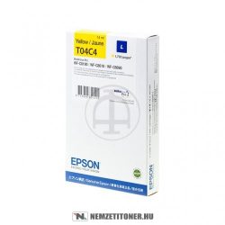 Epson T40C4 Y sárga tintapatron /C13T40C440/, 14 ml | eredeti termék