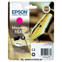 Epson T1633 XL M magenta tintapatron /C13T16334012/, 6,5ml | eredeti termék