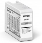   Epson T47A7 Gy - szürke tintapatron /C13T47A700/, 50ml | eredeti termék