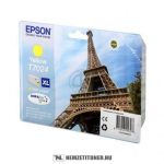   Epson T7024 XL Y sárga tintapatron /C13T70244010/, 21,3ml | eredeti termék