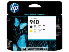 HP C4900A Bk fekete + Y sárga #No.940 nyomtatófej | eredeti termék