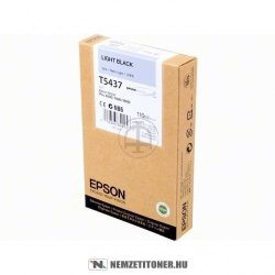 Epson T5437 LBk világos fekete tintapatron /C13T543700/, 110ml | eredeti termék