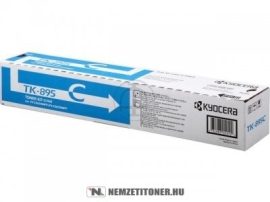 Kyocera TK-895 C ciánkék toner /1T02K0CNL0/, 6.000 oldal | eredeti termék