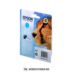 Epson T0712 C ciánkék tintapatron /C13T07124011/, 5,5ml | eredeti termék