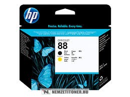 HP C9381A Bk fekete + Y sárga #No.88 nyomtatófej, 90.000 oldal | eredeti termék